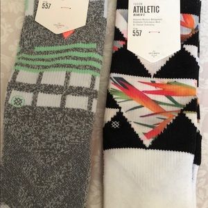 *NEW* STANCE Fusion Athletic socks (2 pairs)